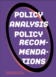 Book Cover: Policy Analysis & Policy Recommendations